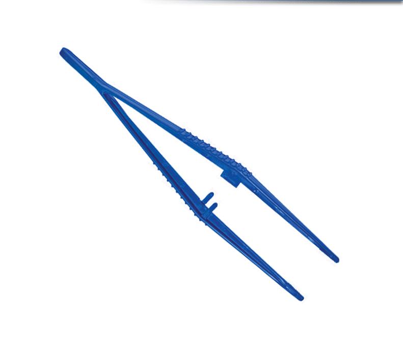 Пінцет гінекологічний "ВОЛЕС" 250 мм одноразового використання стерильний